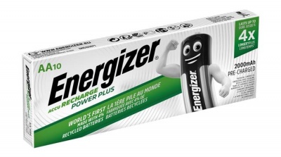 Tölthető elem, AA ceruza, 10x2000 mAh, előtöltött, ENERGIZER "Extreme"