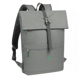 Notebook hátizsák, 15,6", rolltop, 15L, RIVACASE "Gremio ECO 5567", szürke
